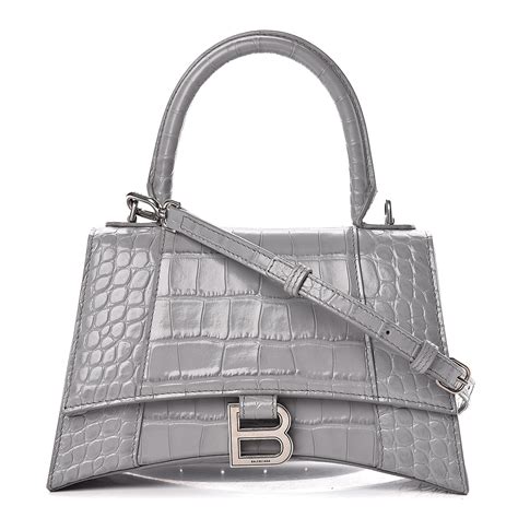 balenciaga hourglass bag dupe|balenciaga hourglass bag crocodile small.